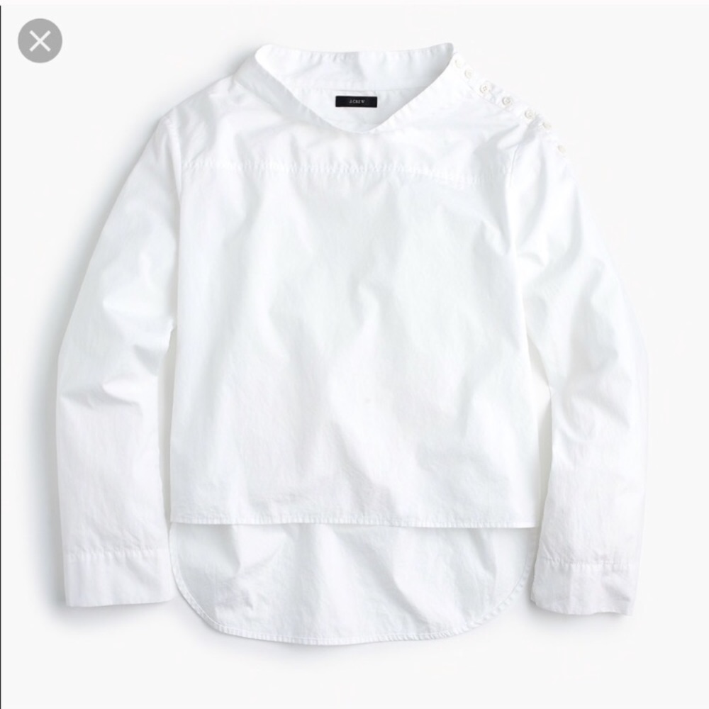 JCrew NWT Funnelneck Shirt